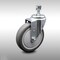 Service Caster 5 Inch SS Thermoplastic Rubber Wheel Swivel 1/2 Inch Threaded Stem Caster SCC SCC-SSTS20S514-TPRB-121315 - alternate 1